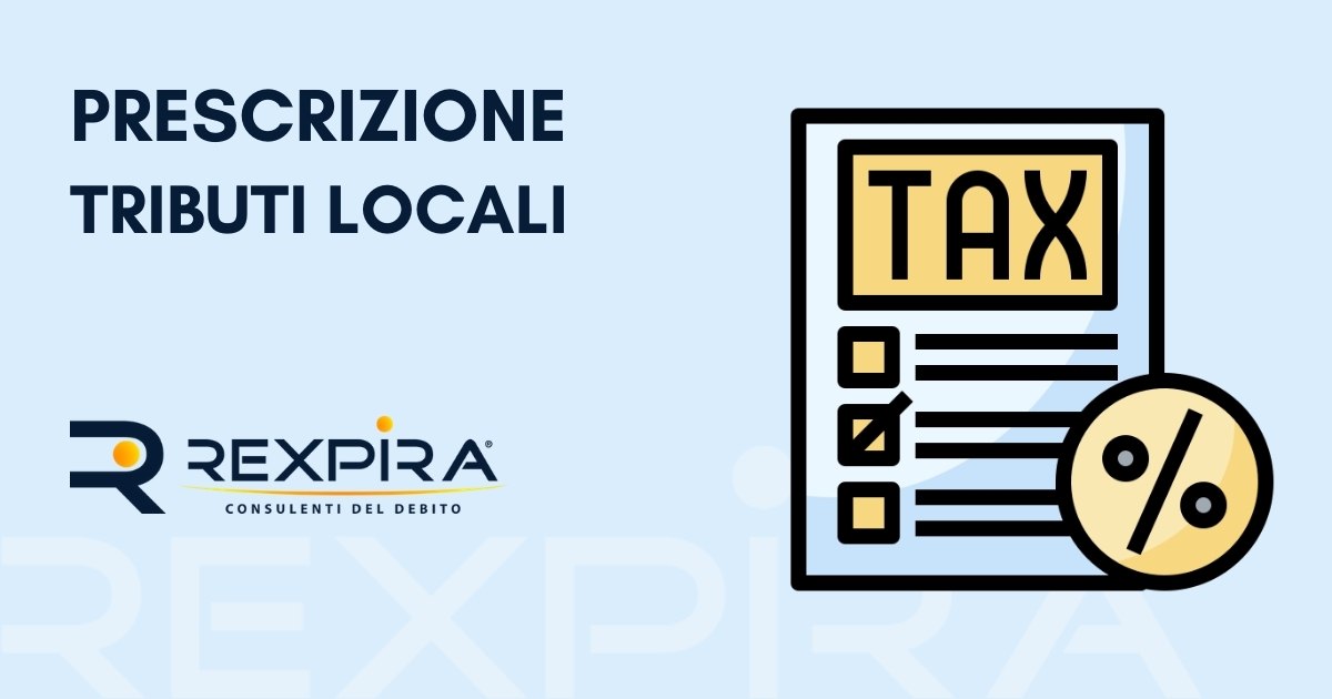 Prescrizione dei tributi locali Rexpira